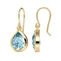 Pear Shape Drop Earrings