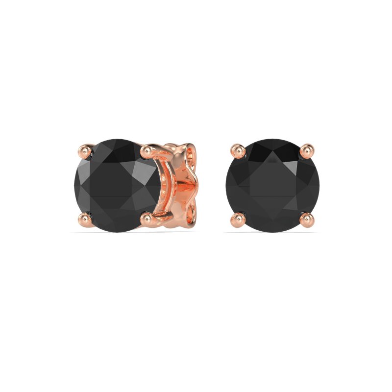 7mm Classic Four Prong Stud Earrings