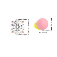 7mm Classic Four Prong Stud Earrings