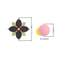 Marquise Flower Cluster Earrings