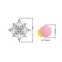 Marquise Flower Cluster Earrings
