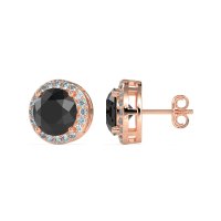 Classic Halo Stud Earrings
