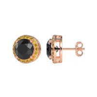Classic Halo Stud Earrings