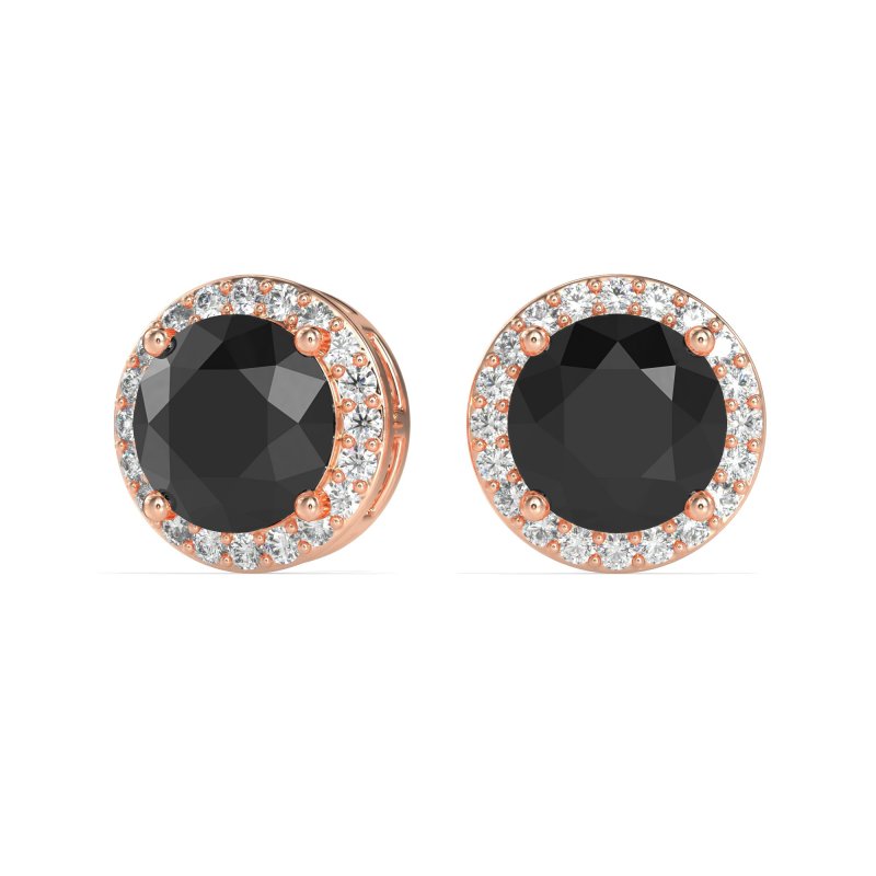 Classic Halo Stud Earrings