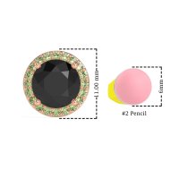 Classic Halo Stud Earrings