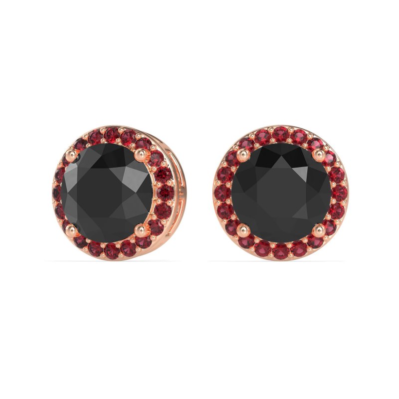 Classic Halo Stud Earrings