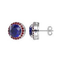 Classic Halo Stud Earrings