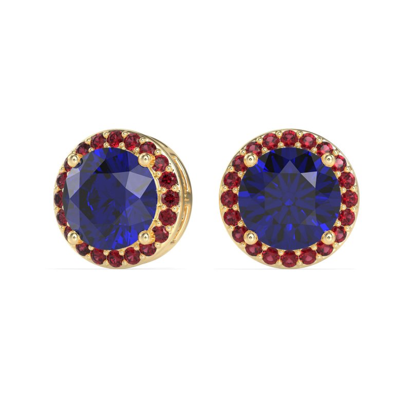 Classic Halo Stud Earrings