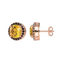 Classic Halo Stud Earrings