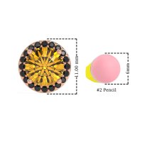 Classic Halo Stud Earrings