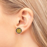 Classic Halo Stud Earrings