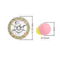 Classic Halo Stud Earrings