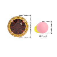 Classic Halo Stud Earrings