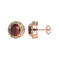 Classic Halo Stud Earrings