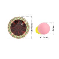 Classic Halo Stud Earrings