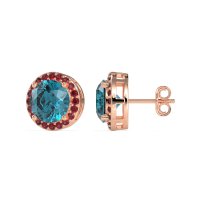 Classic Halo Stud Earrings