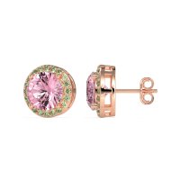 Classic Halo Stud Earrings