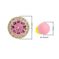 Classic Halo Stud Earrings