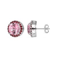 Classic Halo Stud Earrings