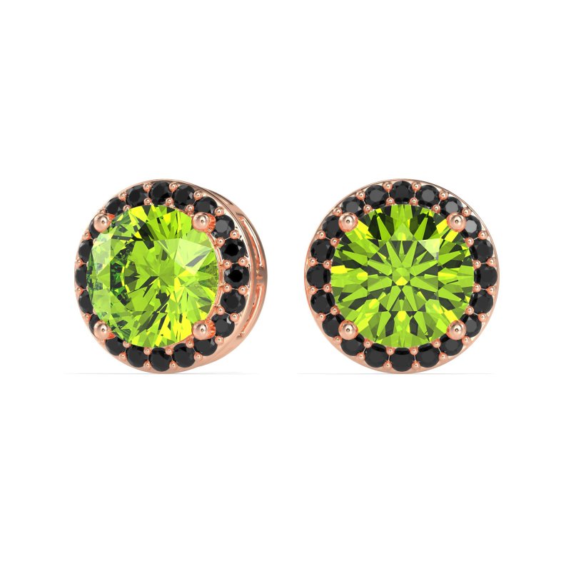 Classic Halo Stud Earrings