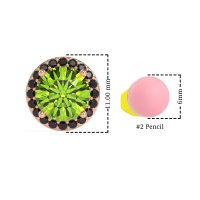 Classic Halo Stud Earrings