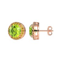 Classic Halo Stud Earrings