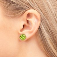 Classic Halo Stud Earrings