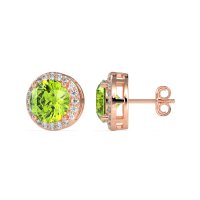 Classic Halo Stud Earrings