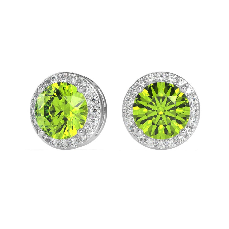 Classic Halo Stud Earrings
