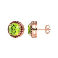 Classic Halo Stud Earrings