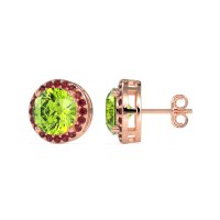 Classic Halo Stud Earrings