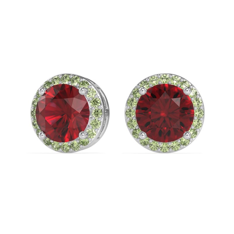 Classic Halo Stud Earrings