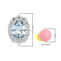 Floral Halo Stud Earrings