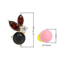 Butterfly Cluster Stud Earrings
