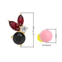 Butterfly Cluster Stud Earrings