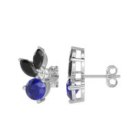 Butterfly Cluster Stud Earrings
