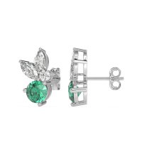 Butterfly Cluster Stud Earrings