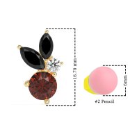 Butterfly Cluster Stud Earrings