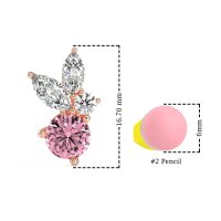 Butterfly Cluster Stud Earrings