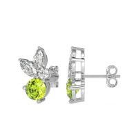 Butterfly Cluster Stud Earrings