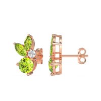 Butterfly Cluster Stud Earrings