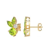 Butterfly Cluster Stud Earrings