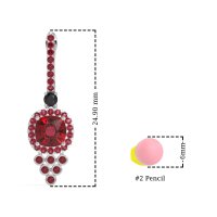 Art-Deco Dangling Halo Earrings