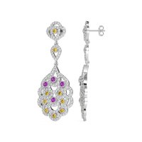 Vintage Bridal Chandelier Earrings