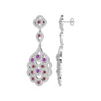 Vintage Bridal Chandelier Earrings