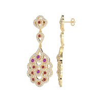 Vintage Bridal Chandelier Earrings