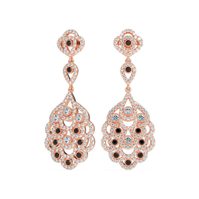 Vintage Bridal Chandelier Earrings