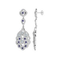 Vintage Bridal Chandelier Earrings