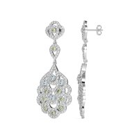 Vintage Bridal Chandelier Earrings