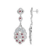 Vintage Bridal Chandelier Earrings